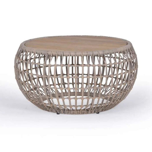 Cocoon ITM00142 Taupe Coffee Table, 90 x 90 x 53.5