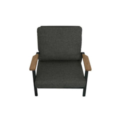 Dandy ITM00188 Charcoal 1-Seater Sofa (without Footrest), 97.5 x 82.5 x 80