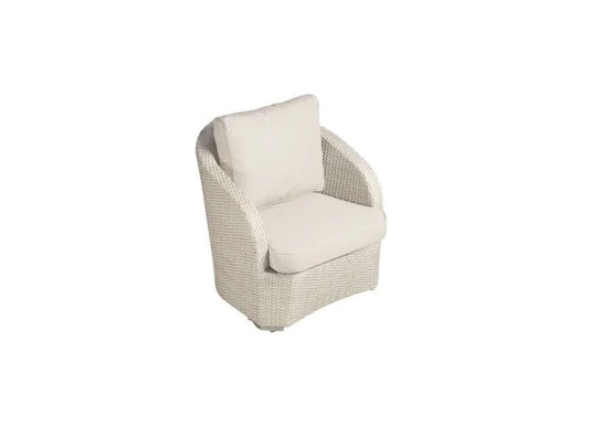 Ambar  ITM00245 Grenada White 1-Seater Sofa