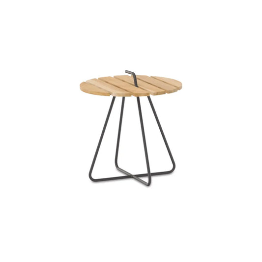 Hook ITM00256 Charcoal Side Table, 45.5 x 45.5 x 48