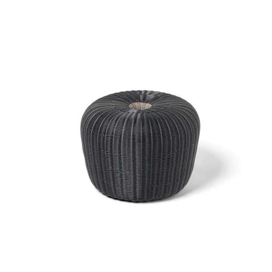 Little pumpkin ITM00292 Dark Grey Round Pouf, 53 x 53 x 41