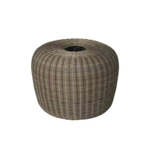Little pumpkin ITM00293 Light Grey Round Pouf, 53 x 53 x 41