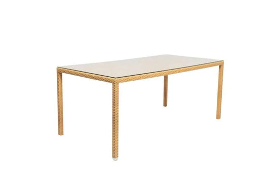 Ambar  ITM00334 Nice Natural Rectangle Dining Table