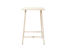 Ambar  ITM00337 Nice White Square Bar Table