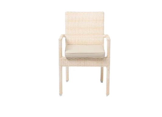 Ambar  ITM00338 Nice White Armchair