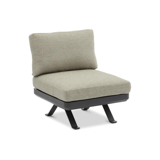 Orlando ITM00343 Charcoal 1-Seater Sofa, 70 x 70 x 41