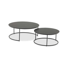 Pop ITM00362 Pop Charcoal Coffee Table Set of 2, 85 x 86 x 36