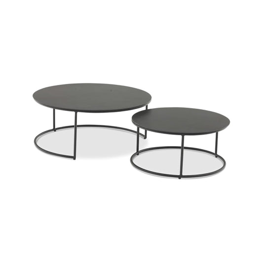 Pop ITM00362 Pop Charcoal Coffee Table Set of 2, 85 x 86 x 36
