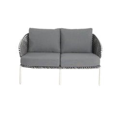 Roma ITM00381 Grey 2-Seater Armchair, 90 x 130 x 70
