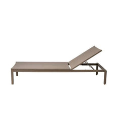 Parasol ITM00452 Aluminium Sun Lounger Taupe, 200 x 65 x 35