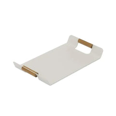 Tracy ITM00525 Tracy White Rectangle Tray, 55 x 30 x 5