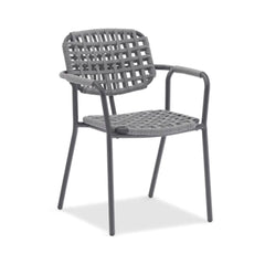 Aosta ITM00562  Grey Dining Armchair, 50 x 56 x 80