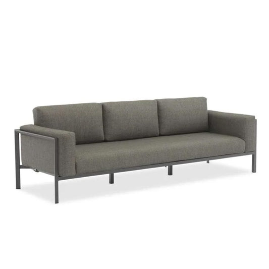 Reef ITM00607 Charcoal 3-Seater Sofa, 295 x 80.5 x 84