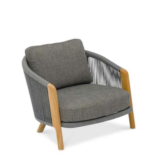Haven ITM00628 Charcoal 1-seater Sofa, 81 x 89 x 67
