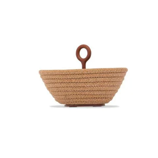Rope bowl ITM00652 Small Decorative Terracotta, 24 x 24 x 19