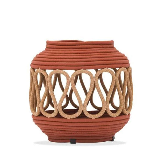 Rope lamp ITM00660 Solar Powered Terracotta Big Model 3, 40 x 40 x 41