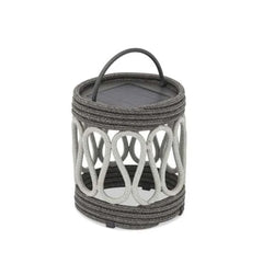 Rope lamp ITM00662 Solar Powered Grey Small Model 1, 17 x 17 x 20