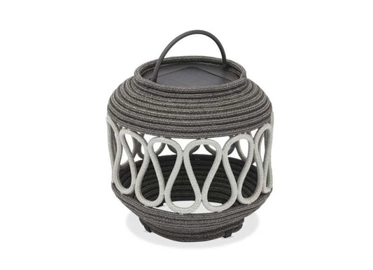 Rope lamp ITM00666 Solar Powered Grey Small Model 3, 26 x 26 x 28