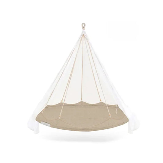 Tiipii ITM01029 Floating Daybed Sand (without stand and cover), 180 x 180 x 175