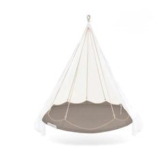 Tiipii ITM01030 Floating Daybed Taupe (without stand and cover), 180 x 180 x 175