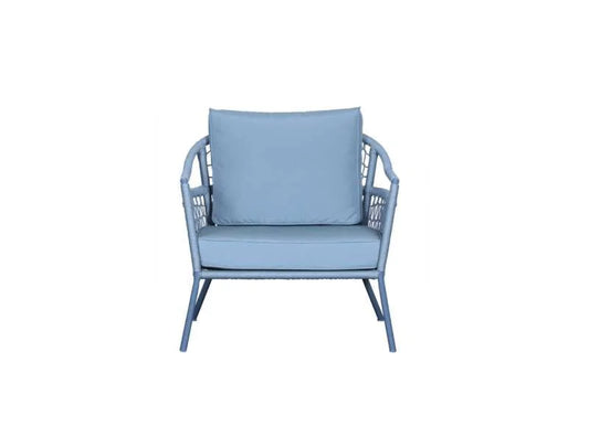 Ambar  ITM02294 Sardinia Blue 1-Seater Sofa