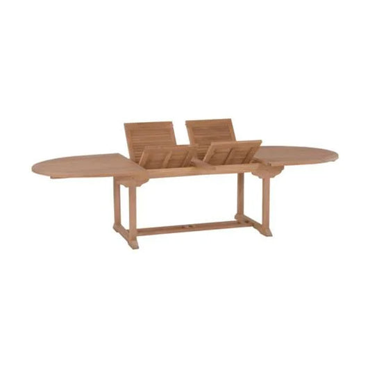 Parasol ITM02632 Savana Teak Wood Extendable Dining Table Oval 200/300cm, 200 x 120 x 75