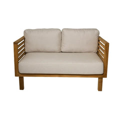 Saint Tropez ITM02637 Teak 2-seater Sofa, 140 x 78 x 75