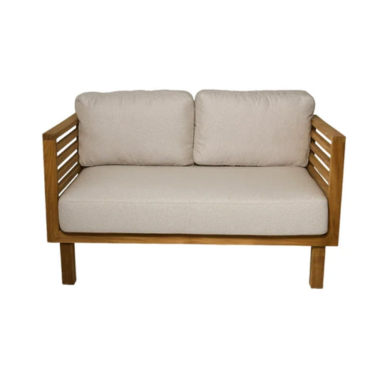 Saint Tropez ITM02637 Teak 2-seater Sofa, 140 x 78 x 75