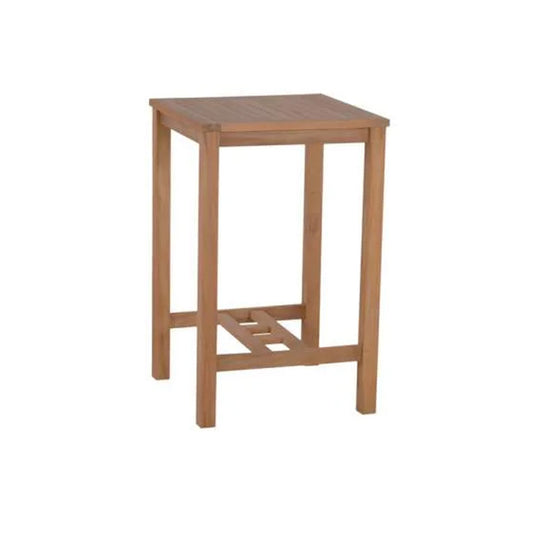 Parasol ITM02642 Savana Teak Wood Bar Table, 70 x 70 x 110