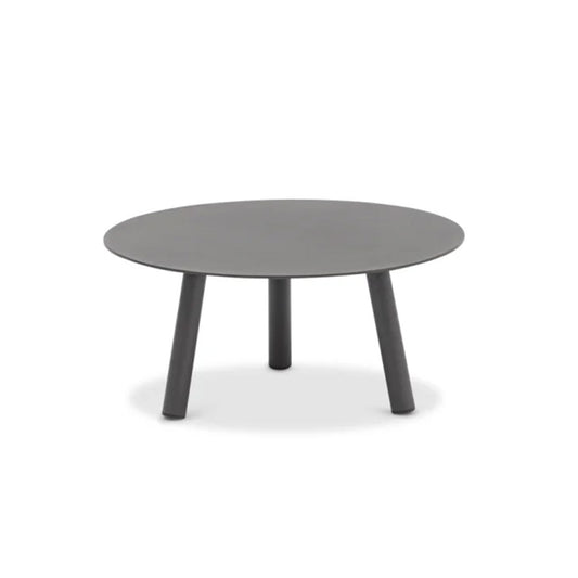 Harbour ITM02674 Coffee Table Charcoal 60 cm Diameter, 60 x 60 x 28