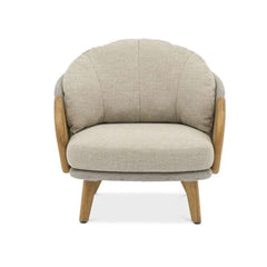 Lotus ITM02679 Mocha 1-Seater Sofa with Sand Rope, 90 x 90 x 72