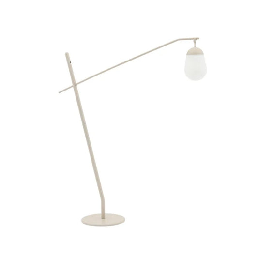 Sunny ITM02687 White Aluminium Bob Floor Lamp, 146 x 48 x 163