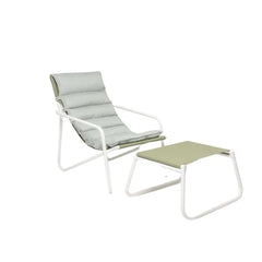 Coast ITM02739 Green Beach Lounger with Footrest, 68 x 91 x 91