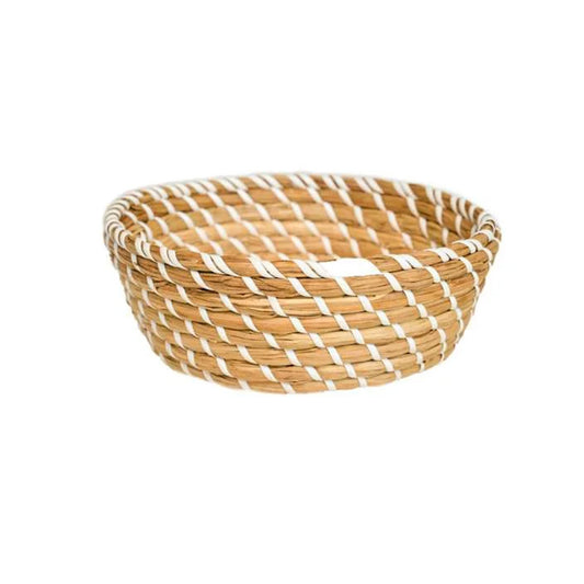 Naturalan ITM03304 Woven Bowl Natural 22 cm, 22 x 22 x 8