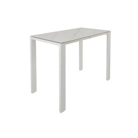 Poly ITM03440 Bar Table White (without chairs), 150 x 80 x 108