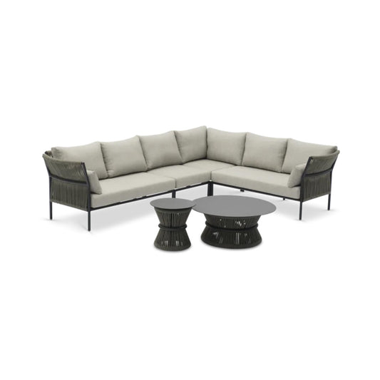 June ITM03568 Coffee Table Set, Big - 90 x 90 x 40
Small - 46 x 46 x 46