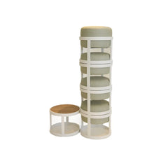 Totem ITM04046 Green Set Of 5 Stools, 42 x 42 x 165