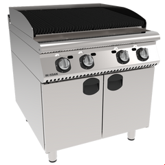 Inoxsan INO-9ZG20 Grill With Water System Gas 1 Module with Cabinet, 90x80x85 cm