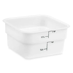 Chef360 2QT Polypropylene Storage Container White