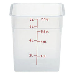 Chef360 7.5QT Polycarbonate Storage Container Clear