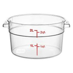 Chef360 2L PC Food Storage Container Round