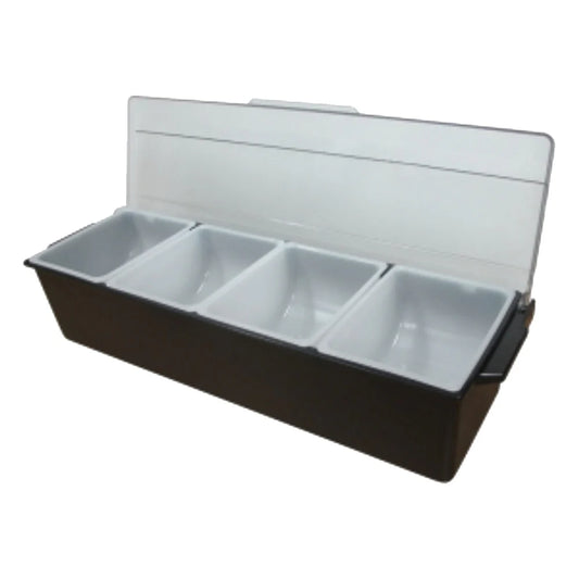 Chef360 4 Compartment Garnish Station