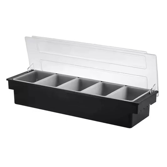 Chef360 5 Compartment Garnish Station
