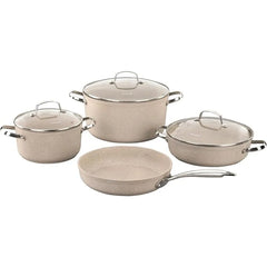 KORKMAZ KA1272 GRANITA ALUMINUM 7 PIECES COOKWARE SET
