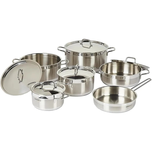 KORKMAZ KA1641 ALFA XL 11 PIECES COOKWARE SET