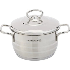 KORKMAZ KA1901 ASTRA CASSEROLE 16 cm x 10 cm / 2 ltr. CAPACITY