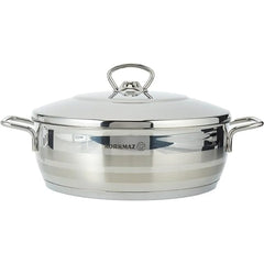 KORKMAZ KA1904 ASTRA LOW CASSEROLE 24 cm x 8 cm / 3.6 ltr. CAPACITY