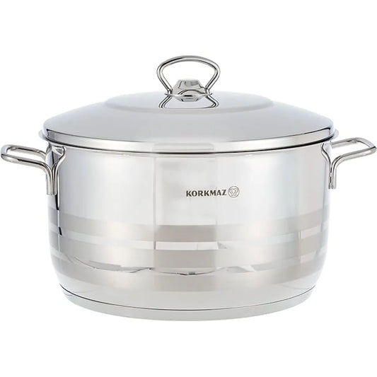 KORKMAZ KA1908 ASTRA CASSEROLE, 26 cm x 15 cm / 8.0 ltr. CAPACITY