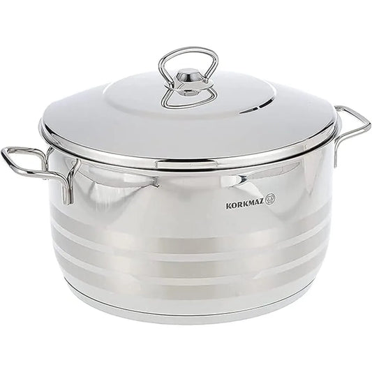 KORKMAZ KA1908 ASTRA CASSEROLE, 26 cm x 15 cm / 8.0 ltr. CAPACITY