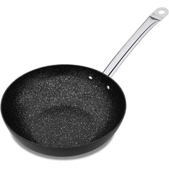 KORKMAZ KA2837 PROLINE NERO WOK, 30 cm x 8.6 cm / 4.3 ltr. CAPACITY